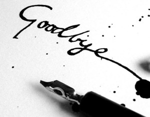 goodbye
