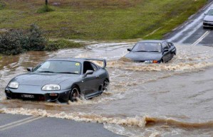 drive through water